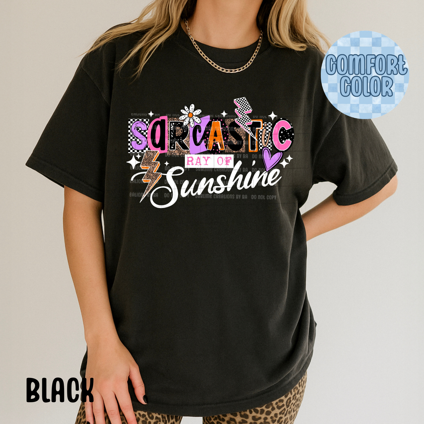Sarcastic Ray of Sunshine Apparel