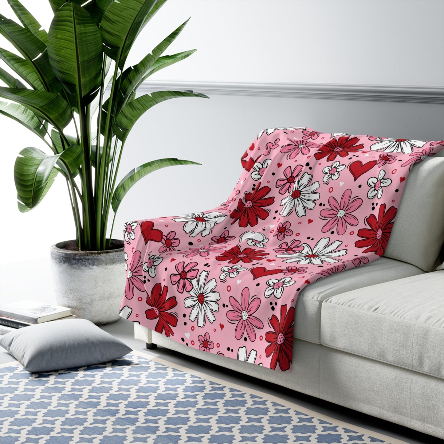 Valentine Florals Blanket