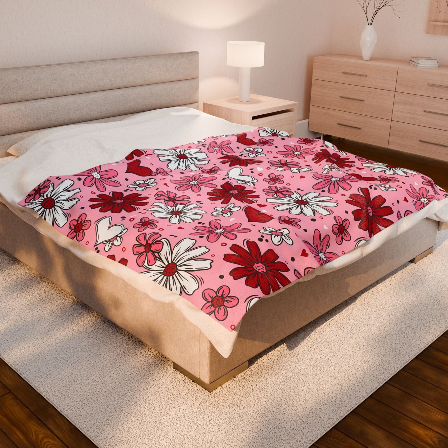 Valentine Florals Blanket