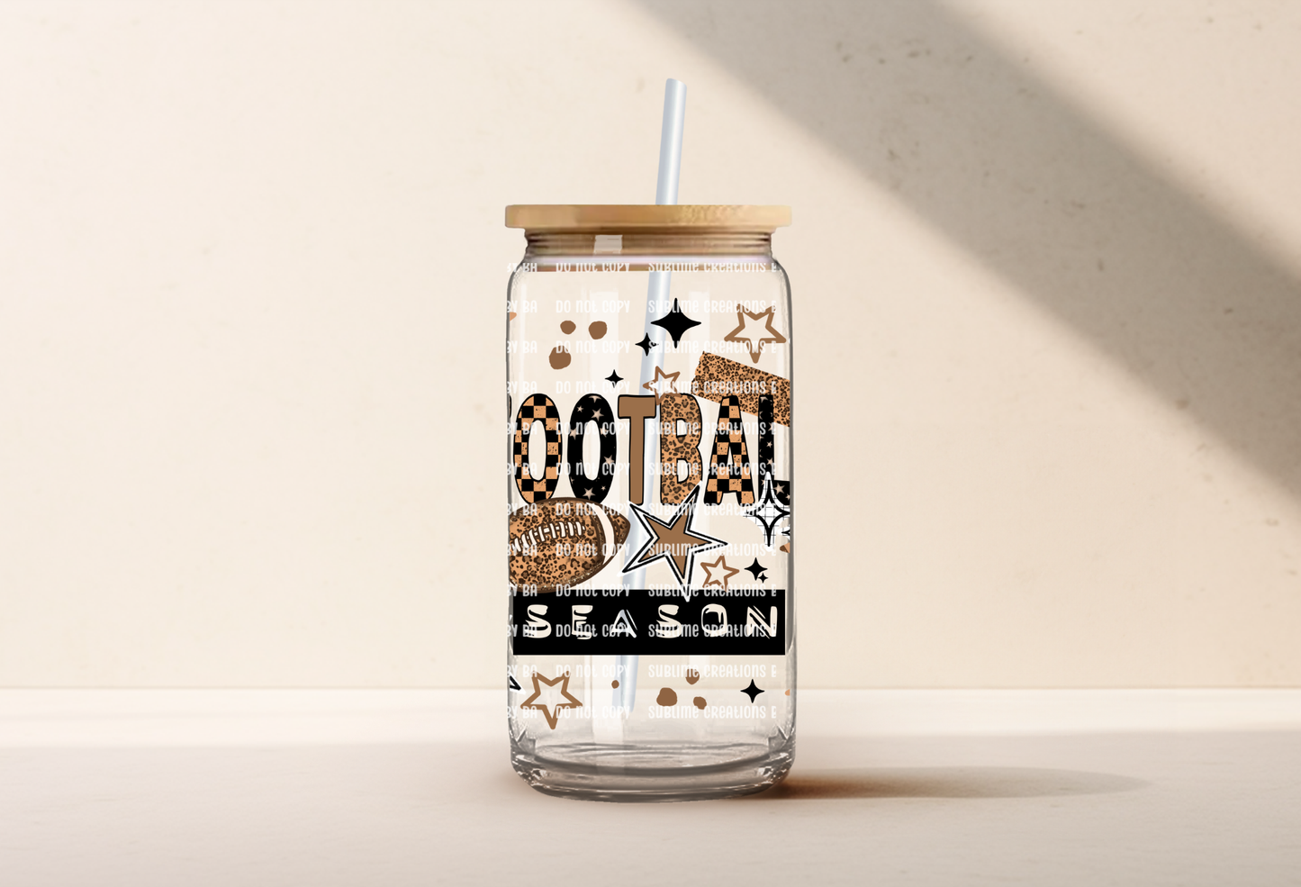 16oz Football Season Libbey Cup
