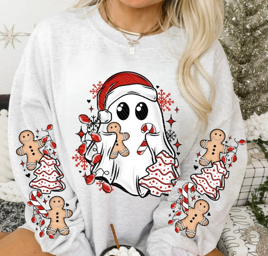 Christmas Ghost Sweatshirt