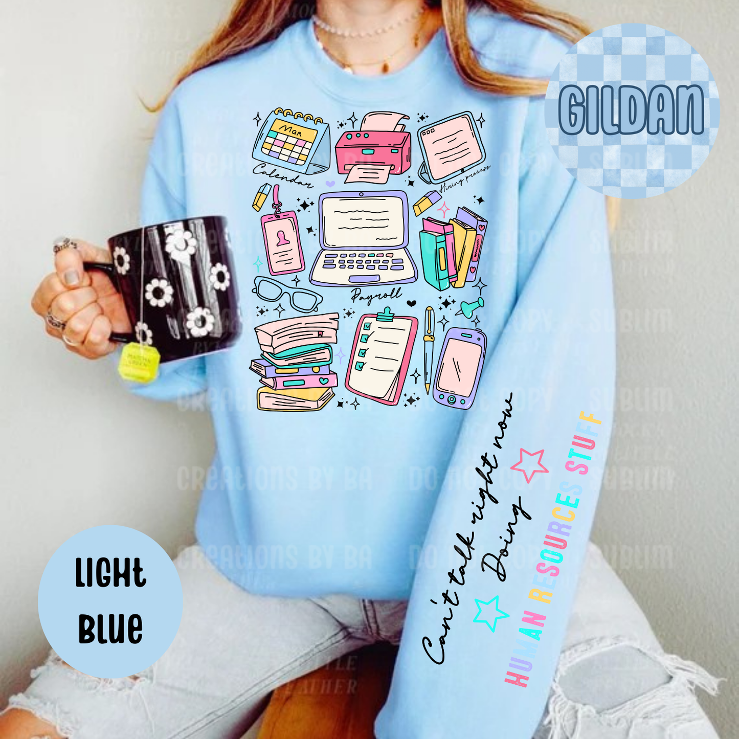 Human Resources (HR) Doodle Occupational