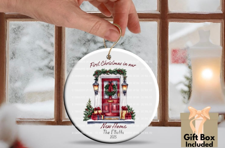 First Christmas in Our New Home Ornament 20xx