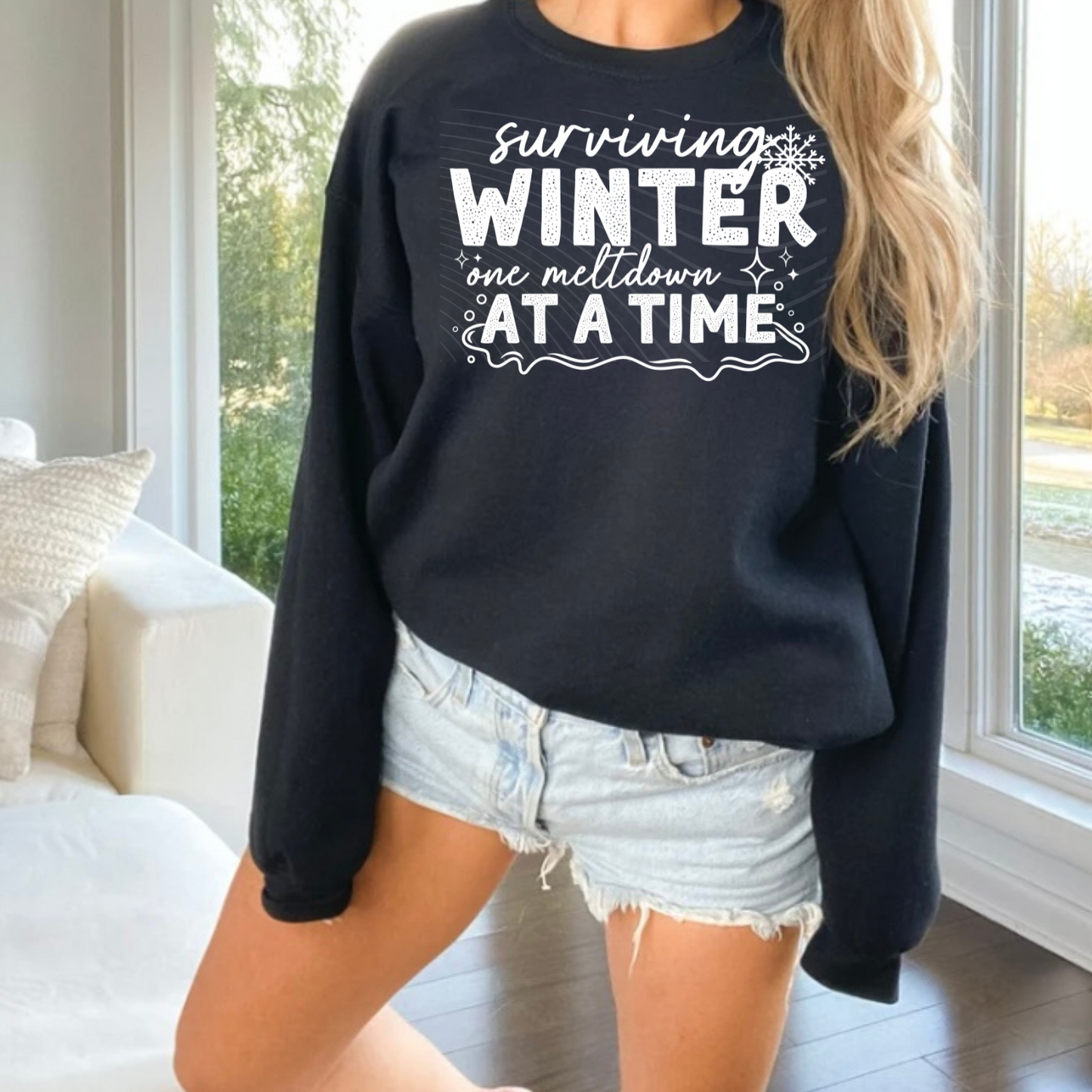Surviving Winter Sweatshirts