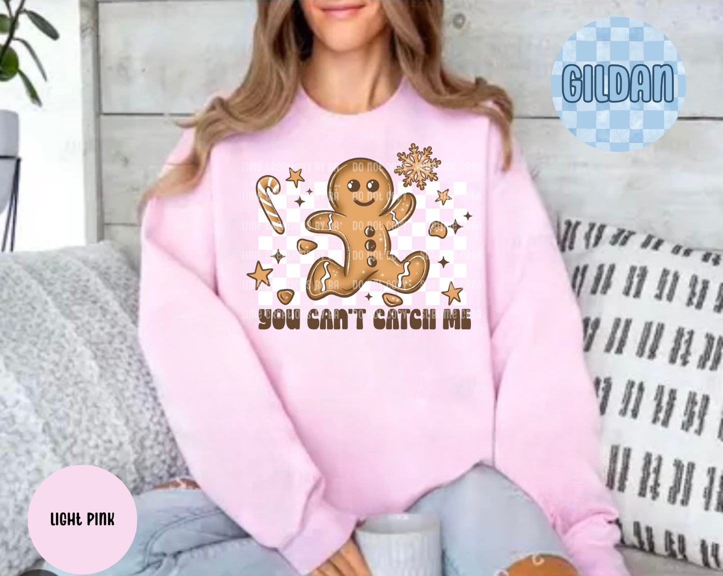 You Can’t Catch Me Adult Sweatshirt with Sleeve