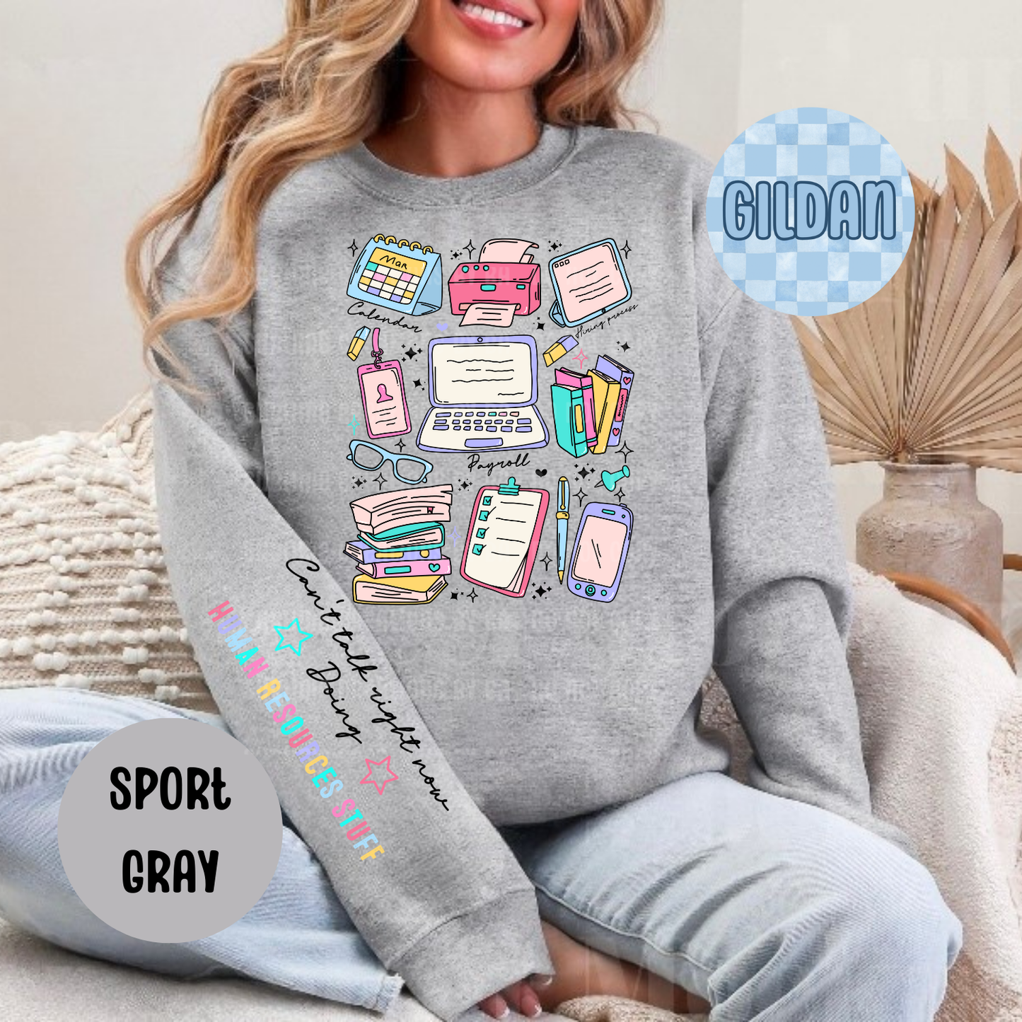 Human Resources (HR) Doodle Occupational