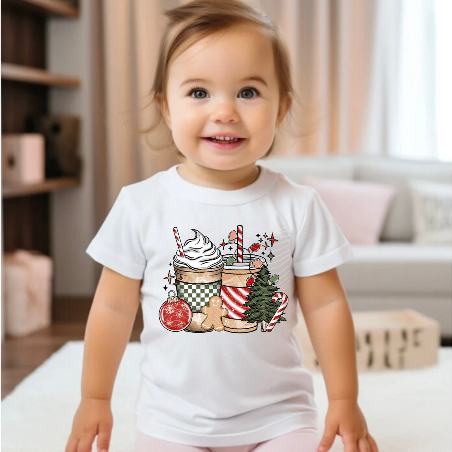 Christmas Coffee DTF Print Only