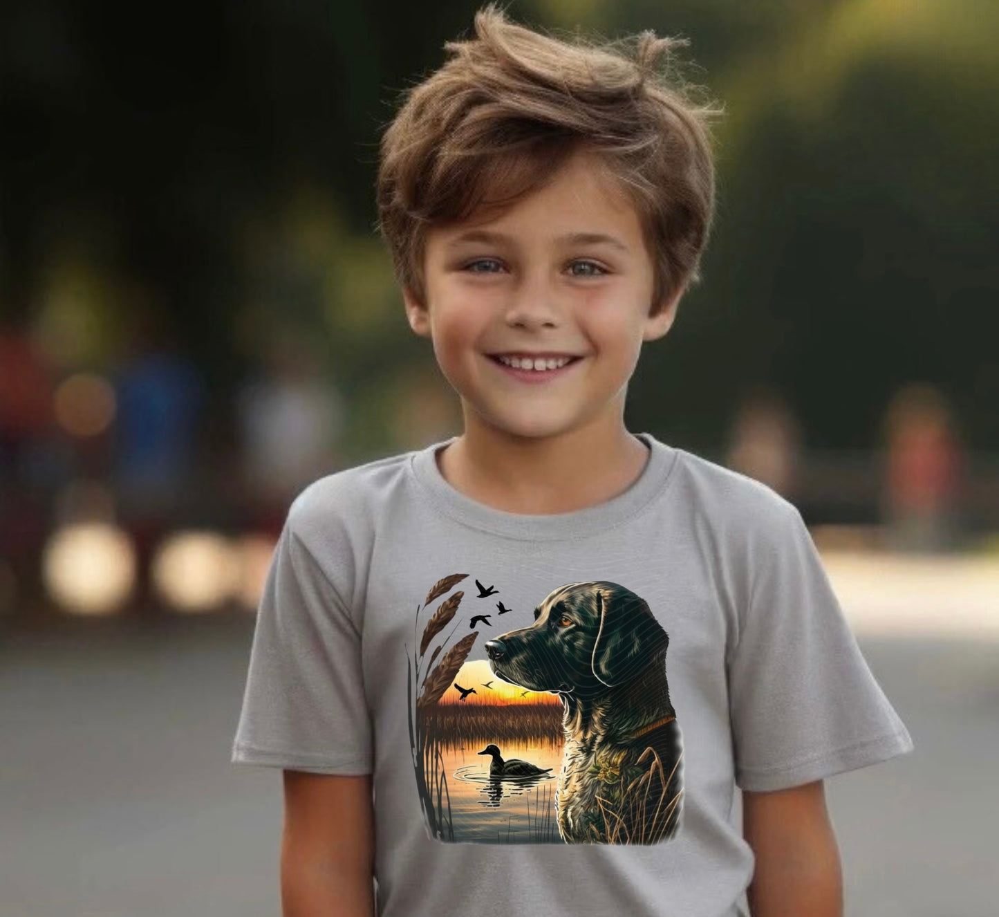 Black Lab Duck Hunting DTF