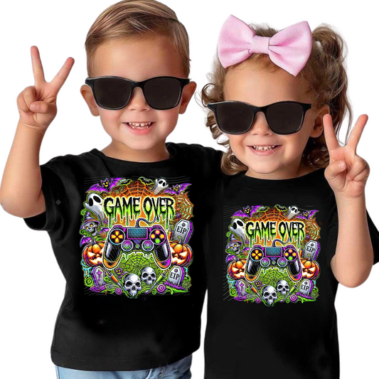 Game Over Halloween Tee