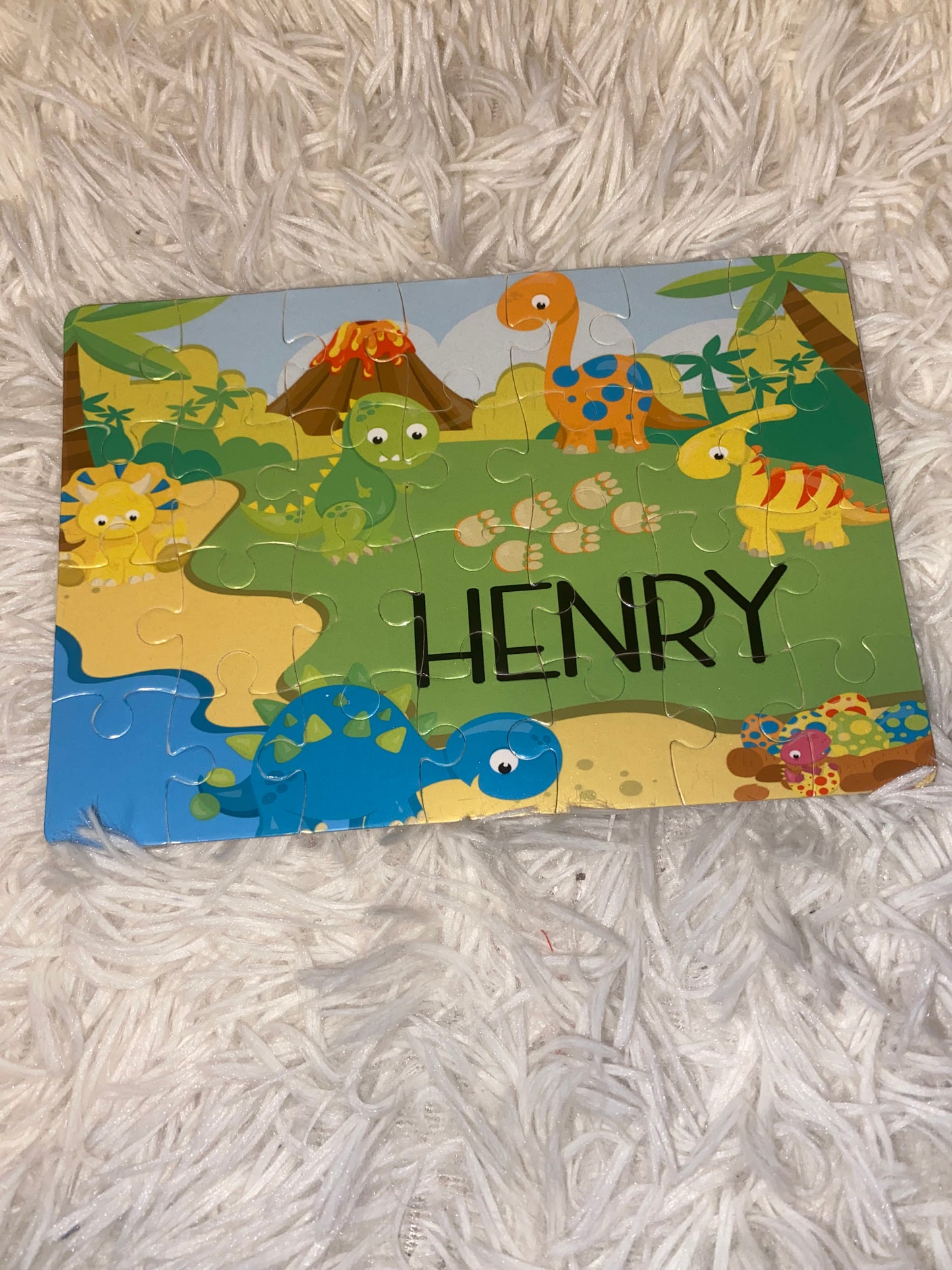 Dinosaur Personalized Puzzle