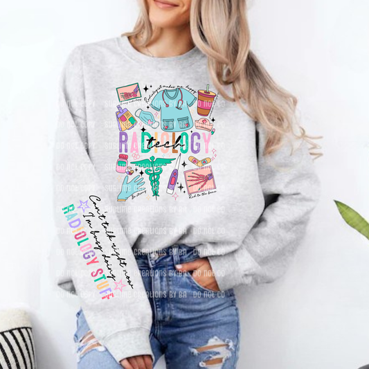 Radiology Tech Doodle Occupational