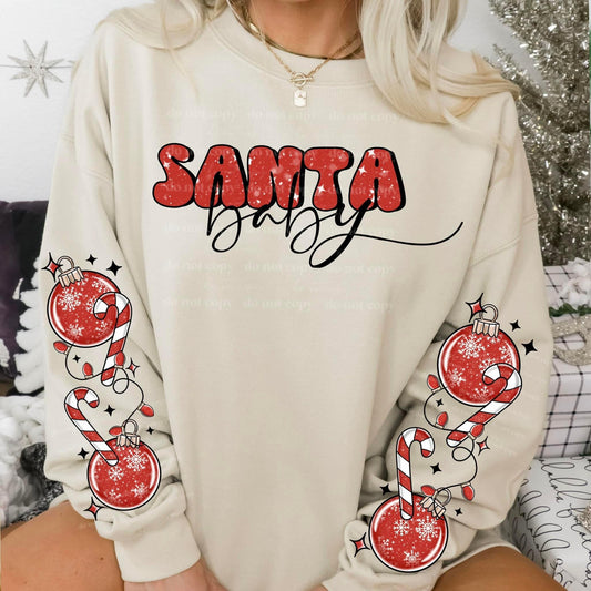 Santa Baby DTF Print Only