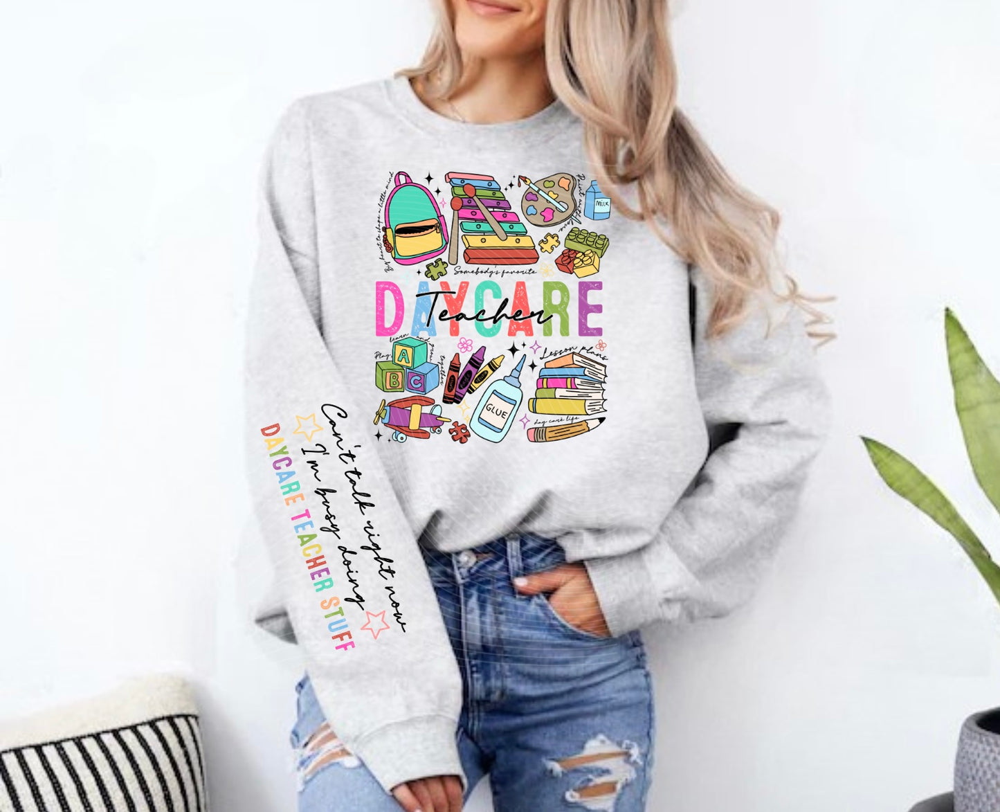 Daycare Doodle Occupational  Sweatshirt