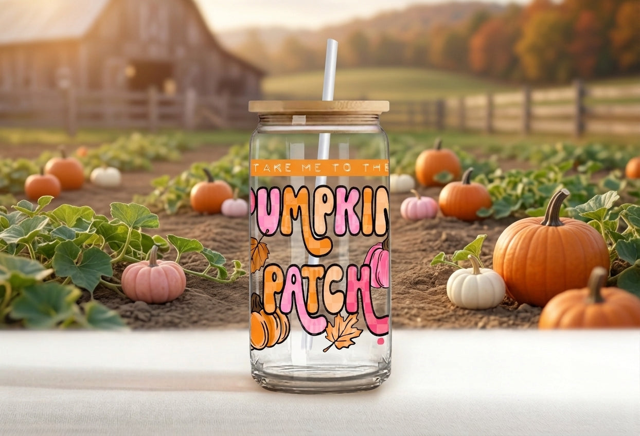 16oz Take Me to the Pumpkin Patch Libbey Cup