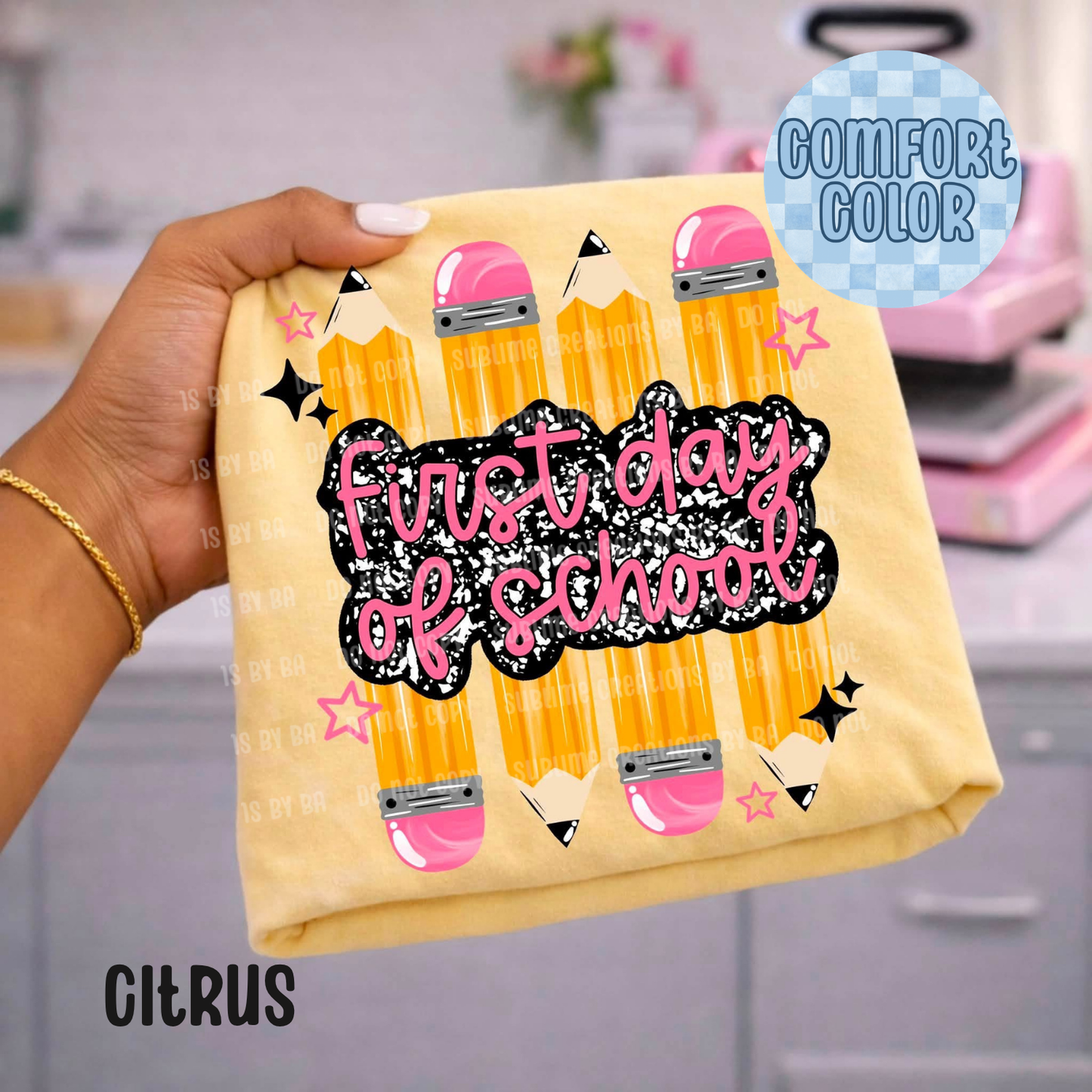 First Day of School Pencils Apparel