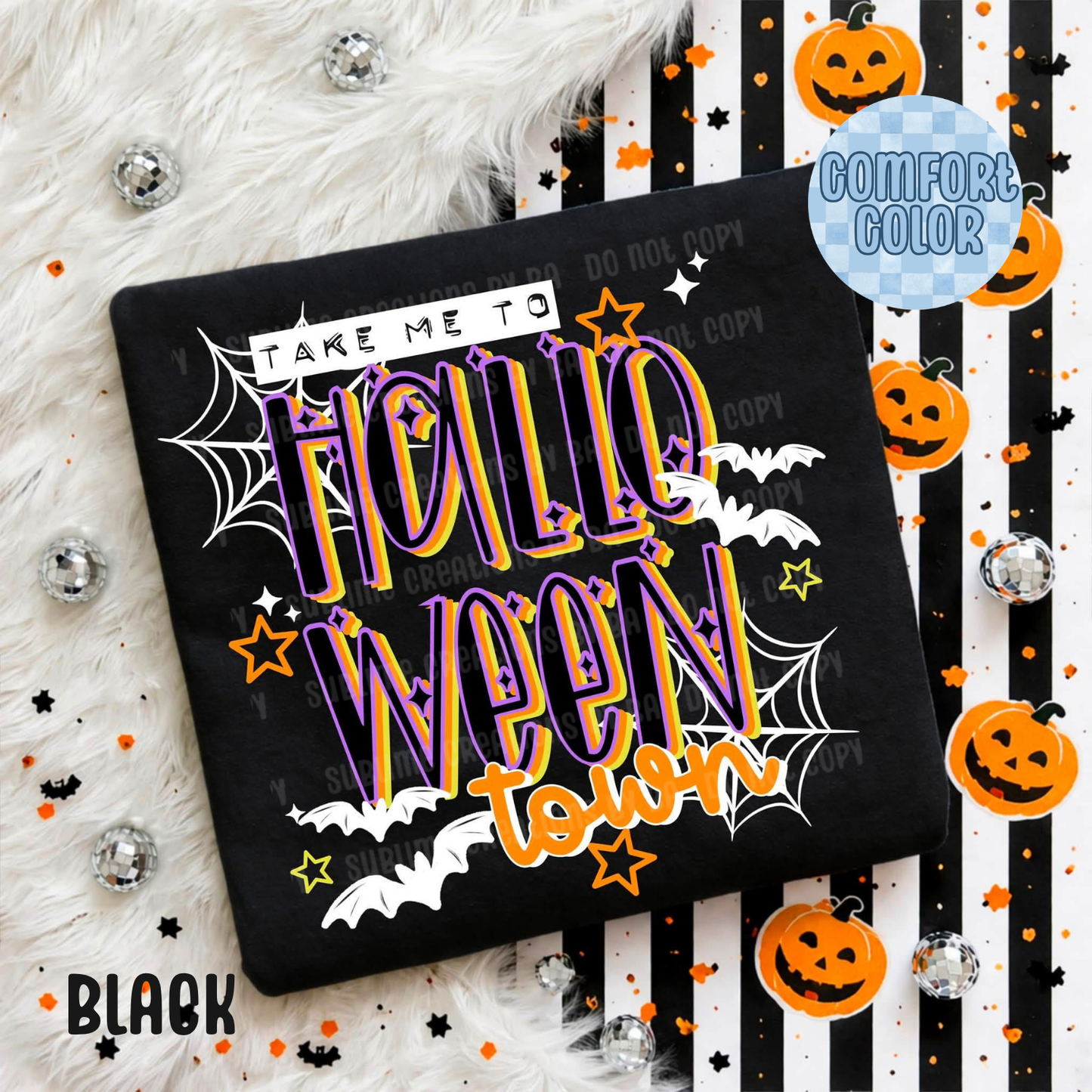 Take Me To Halloween Town Apparel