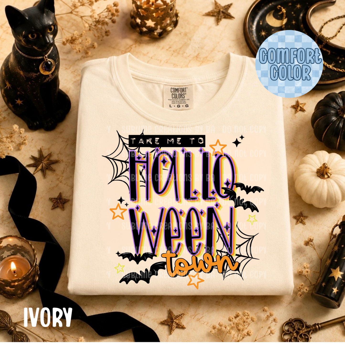 Take Me To Halloween Town Apparel