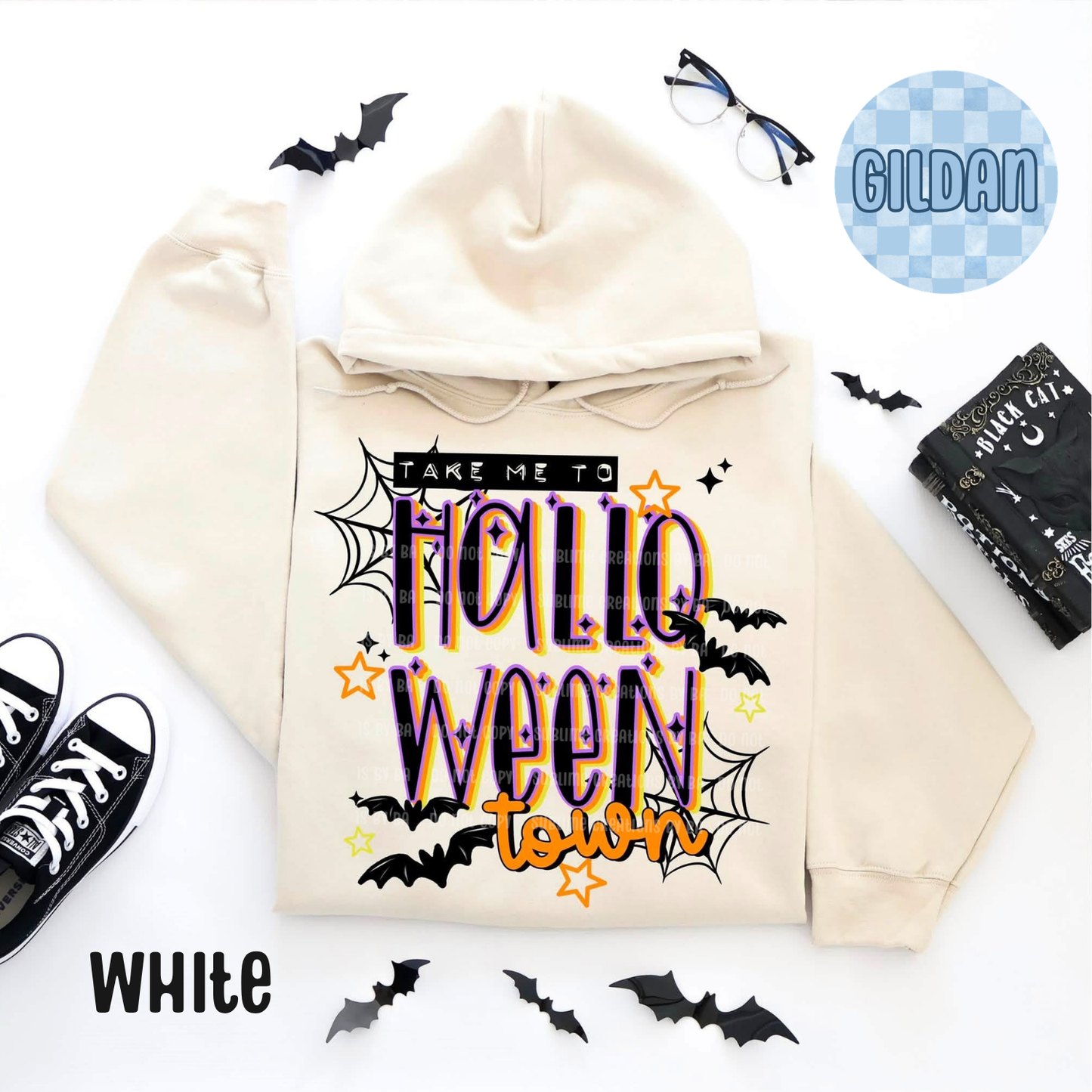 Take Me To Halloween Town Apparel