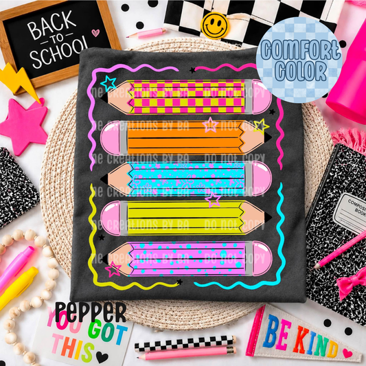 Colorful Pencil Apparel