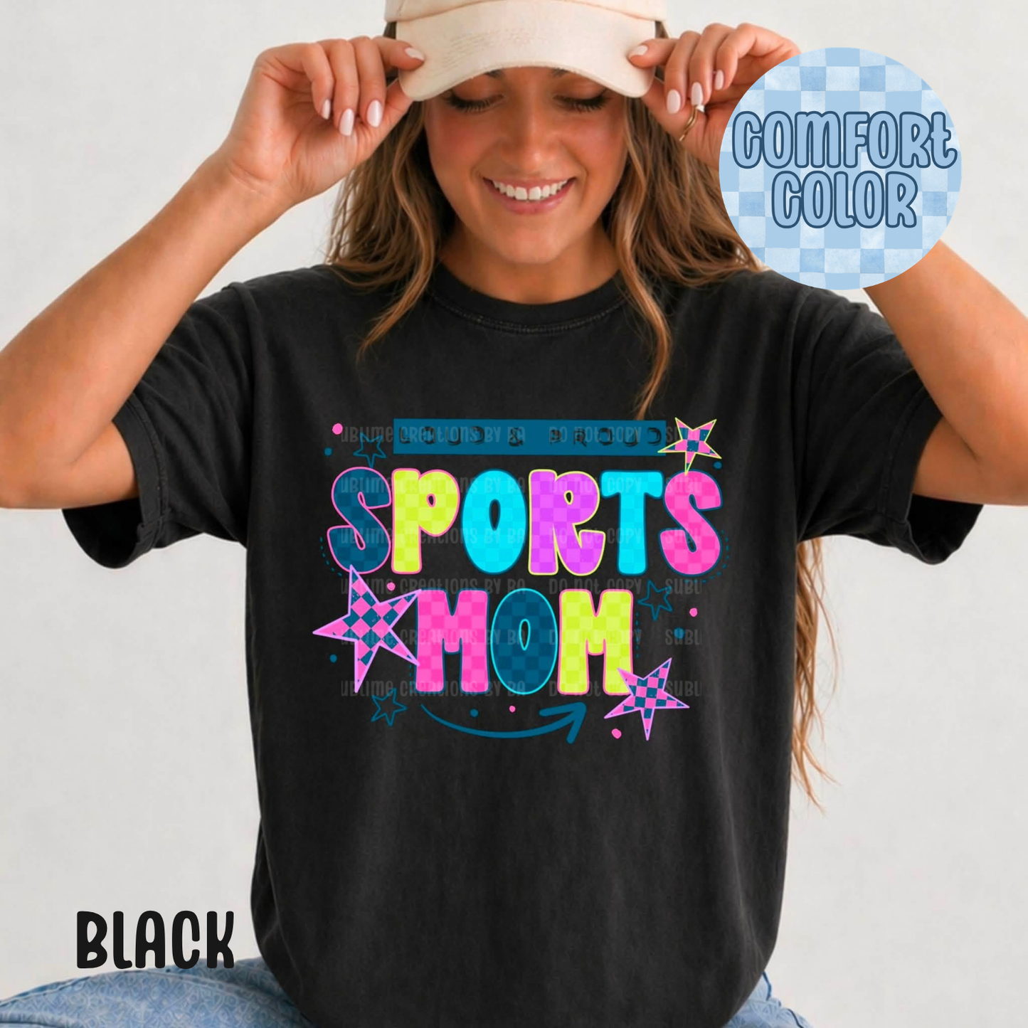 Sports Mom Colorful Apparel