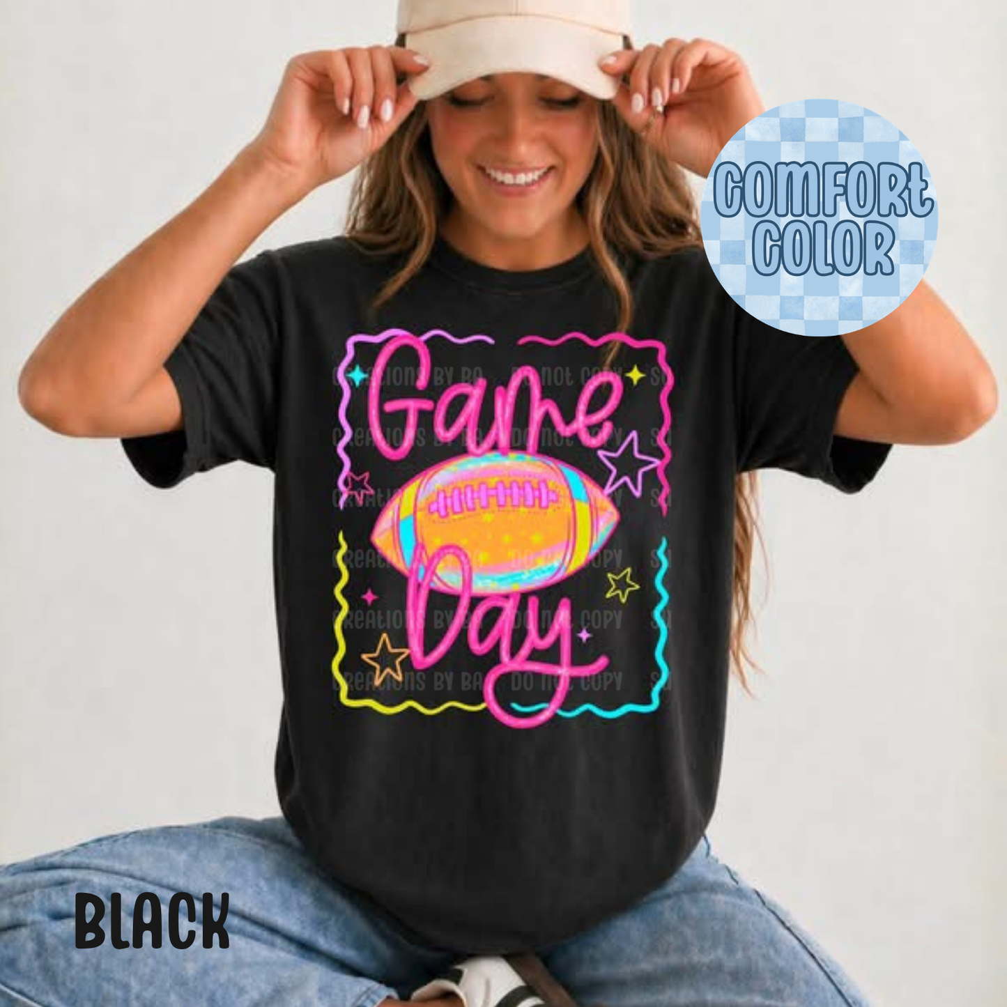 Game Day Football Colorful Apparel