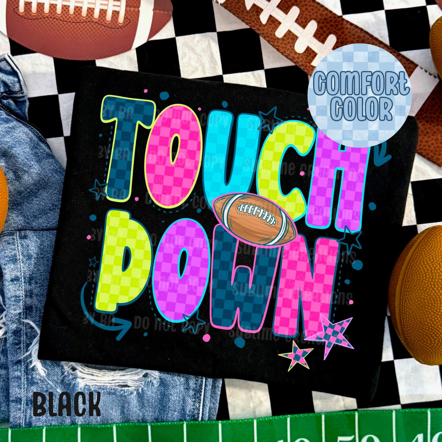 Touchdown Colorful Apparel