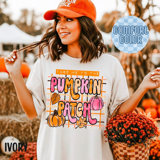 Take Me to The Pumpkin Patch w/Plaid Apparel