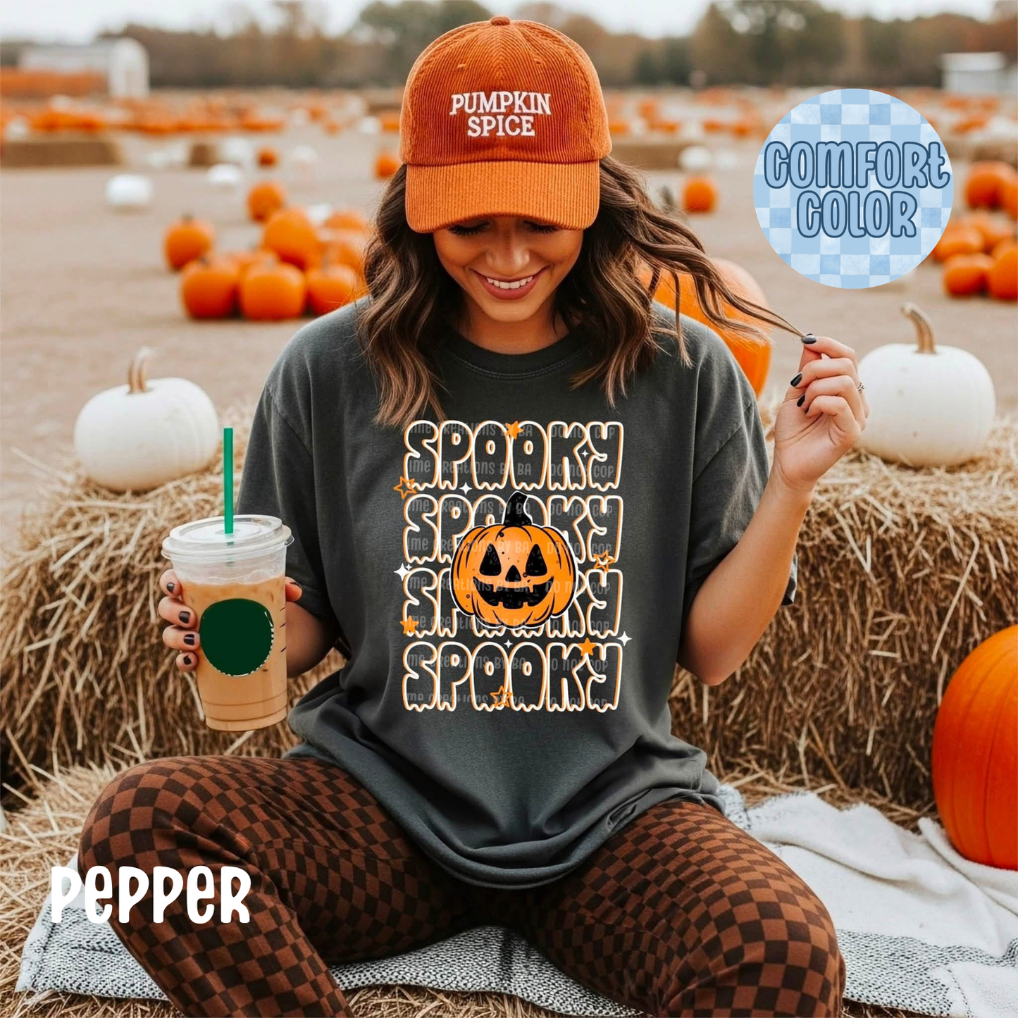 Triple Spooky Pumpkin Apparel
