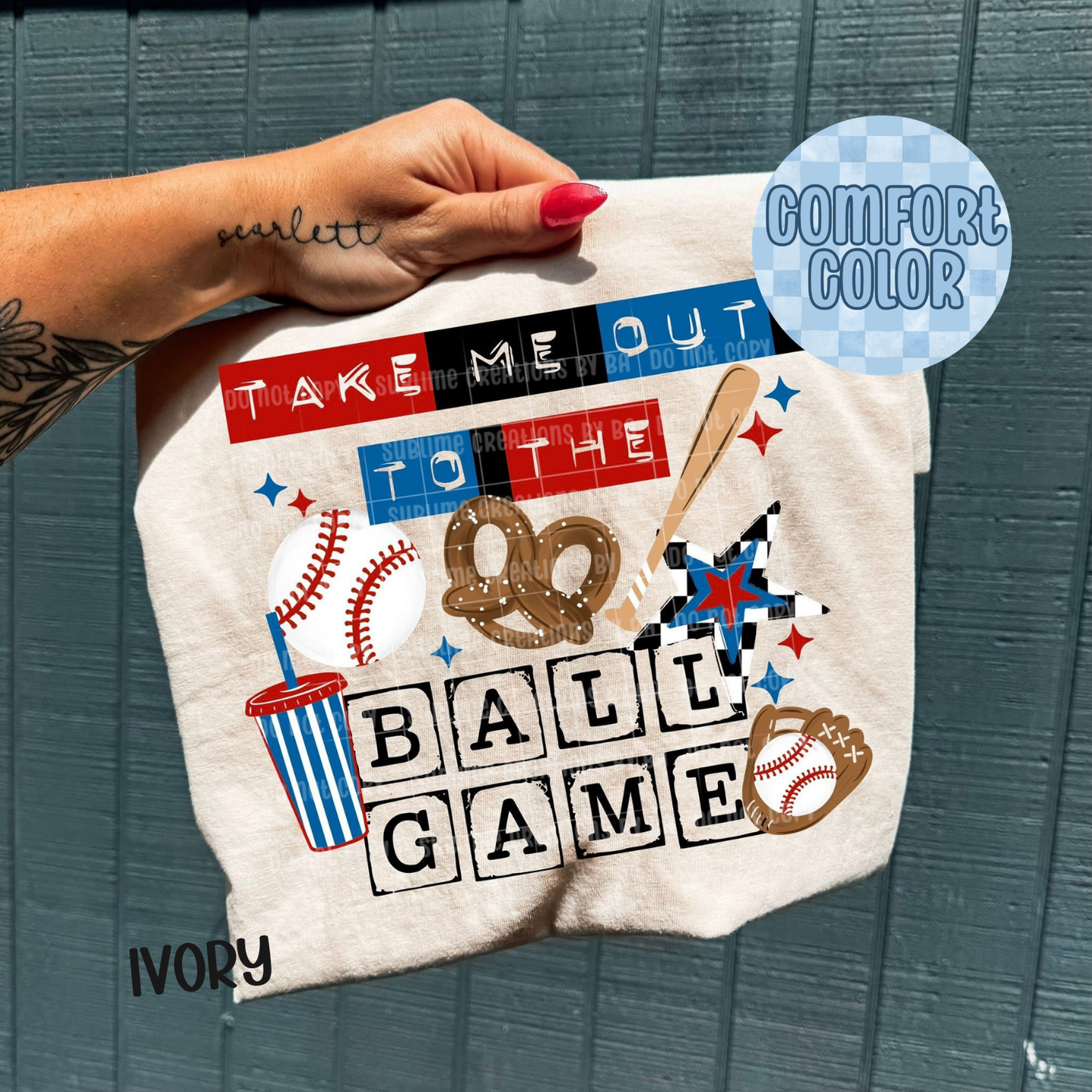 Take Me Out to the Ball Game Apparel