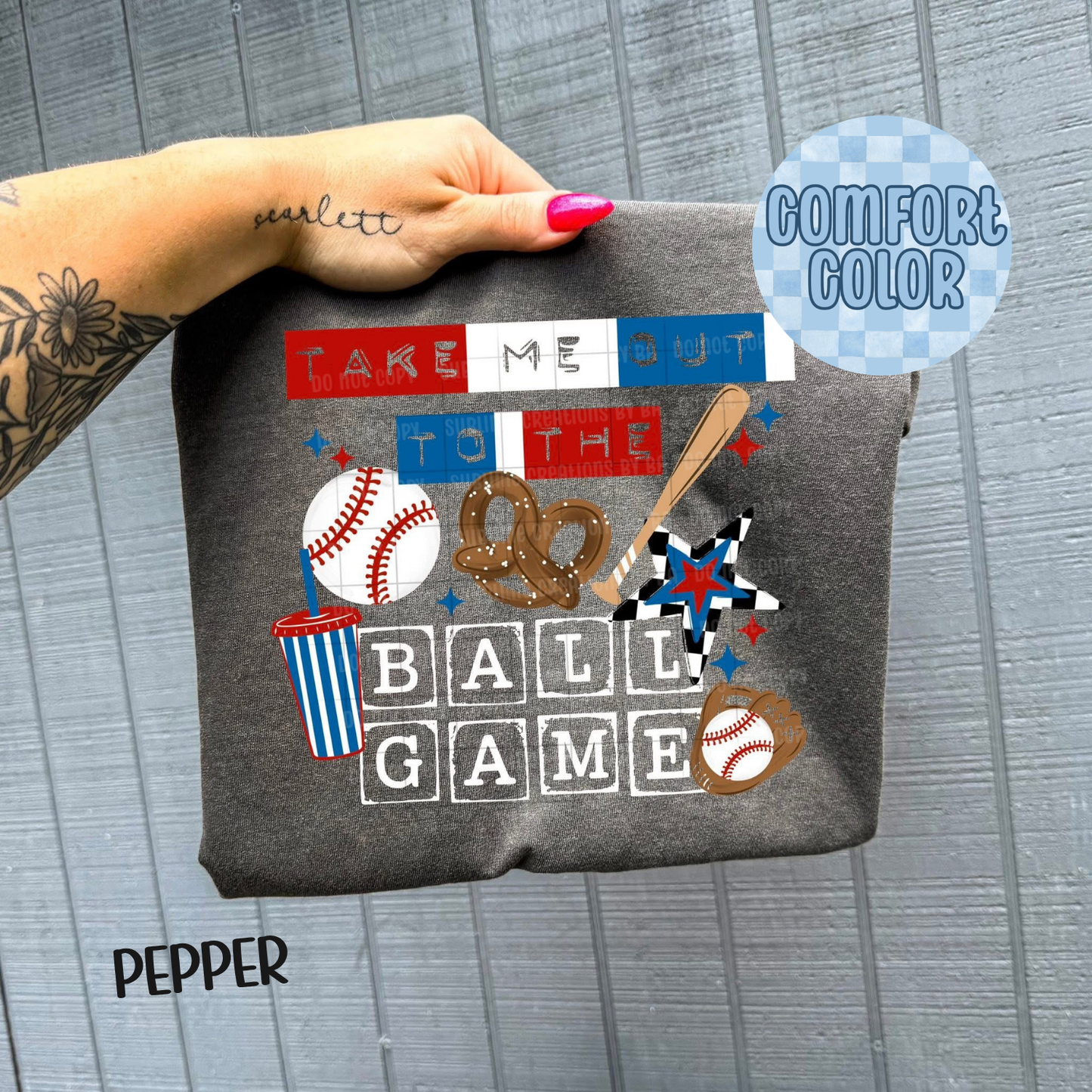 Take Me Out to the Ball Game Apparel