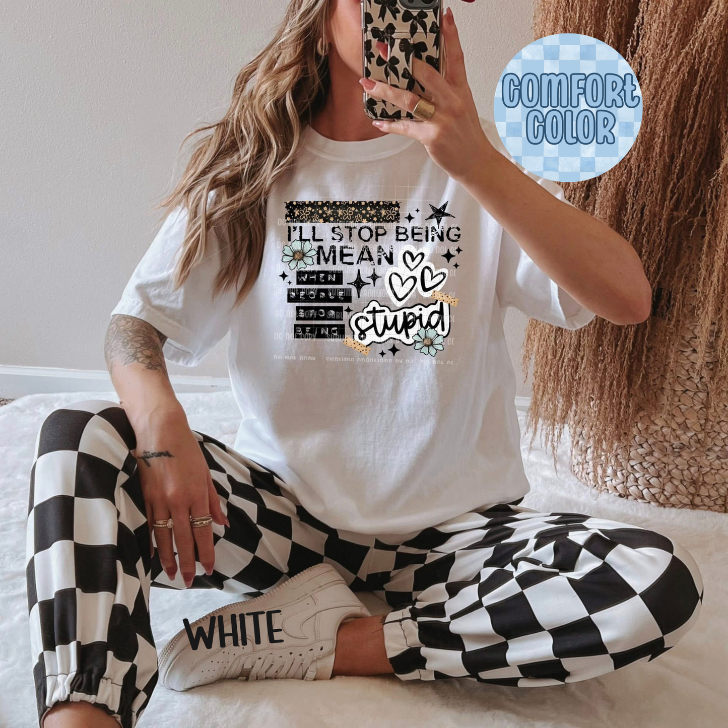 I'll Stop Being Mean Apparel