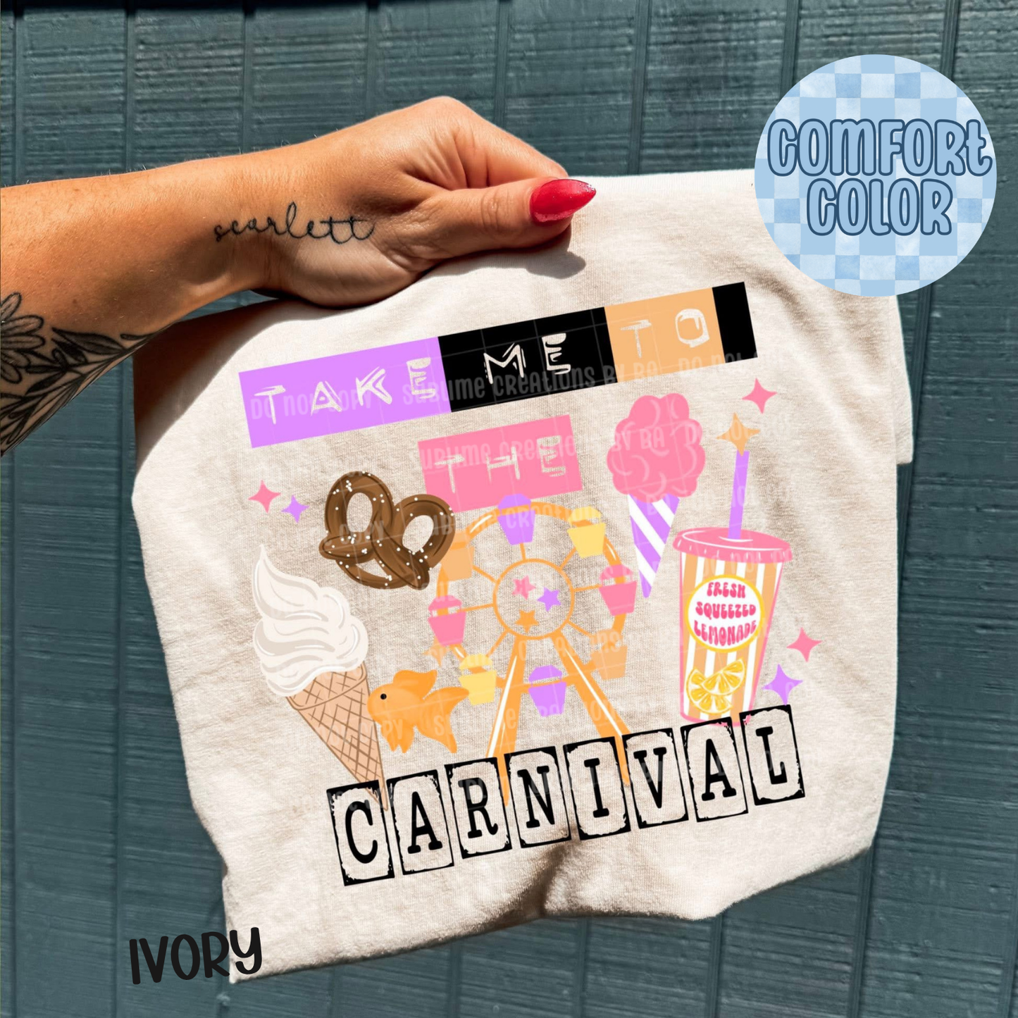 Take Me Out to the Carnival Apparel
