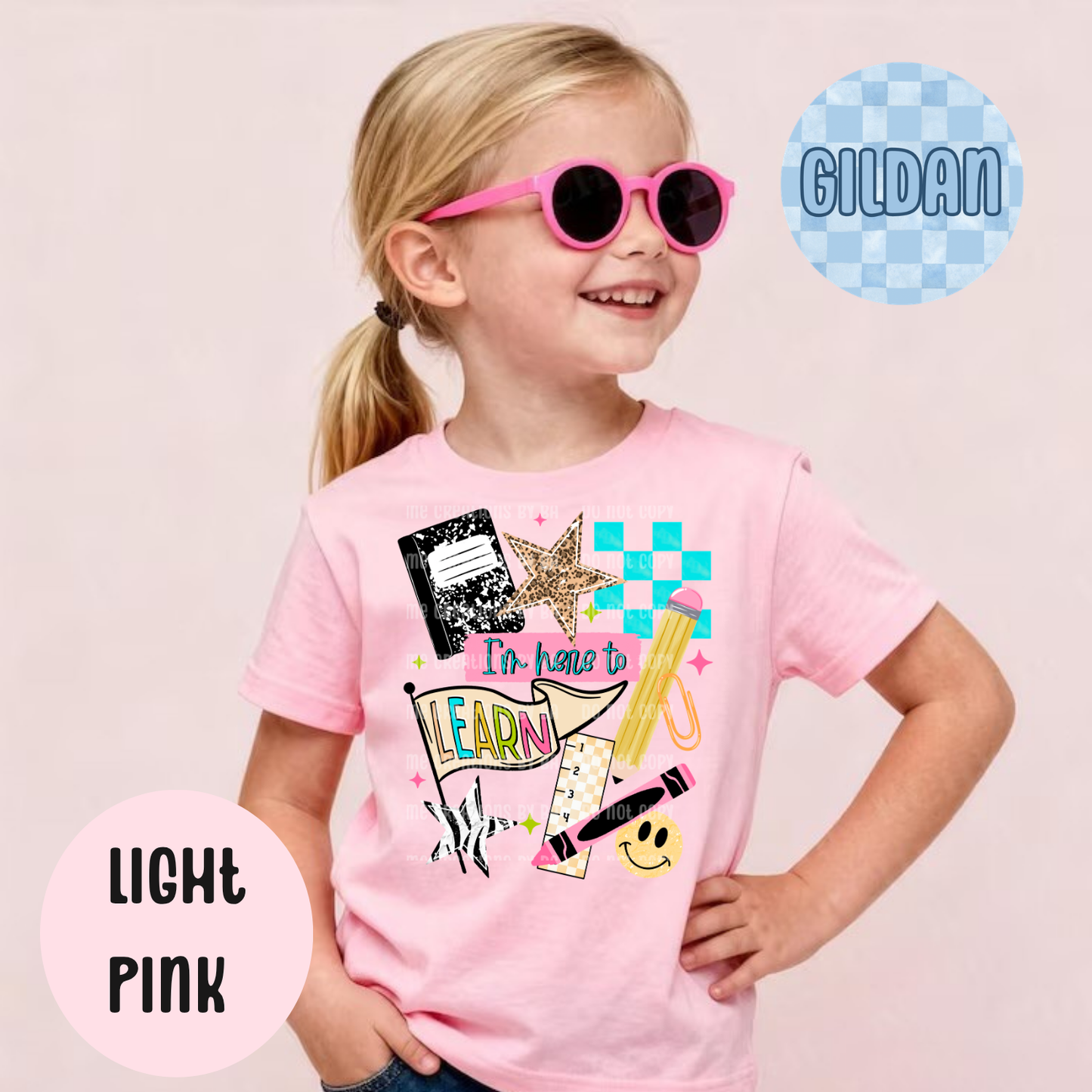 Here to Learn Youth Tee