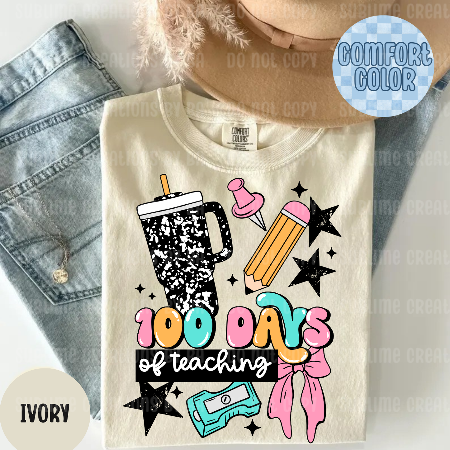 100 Days of School Shirt, Cute Teacher 100th Day Sweatshirt
