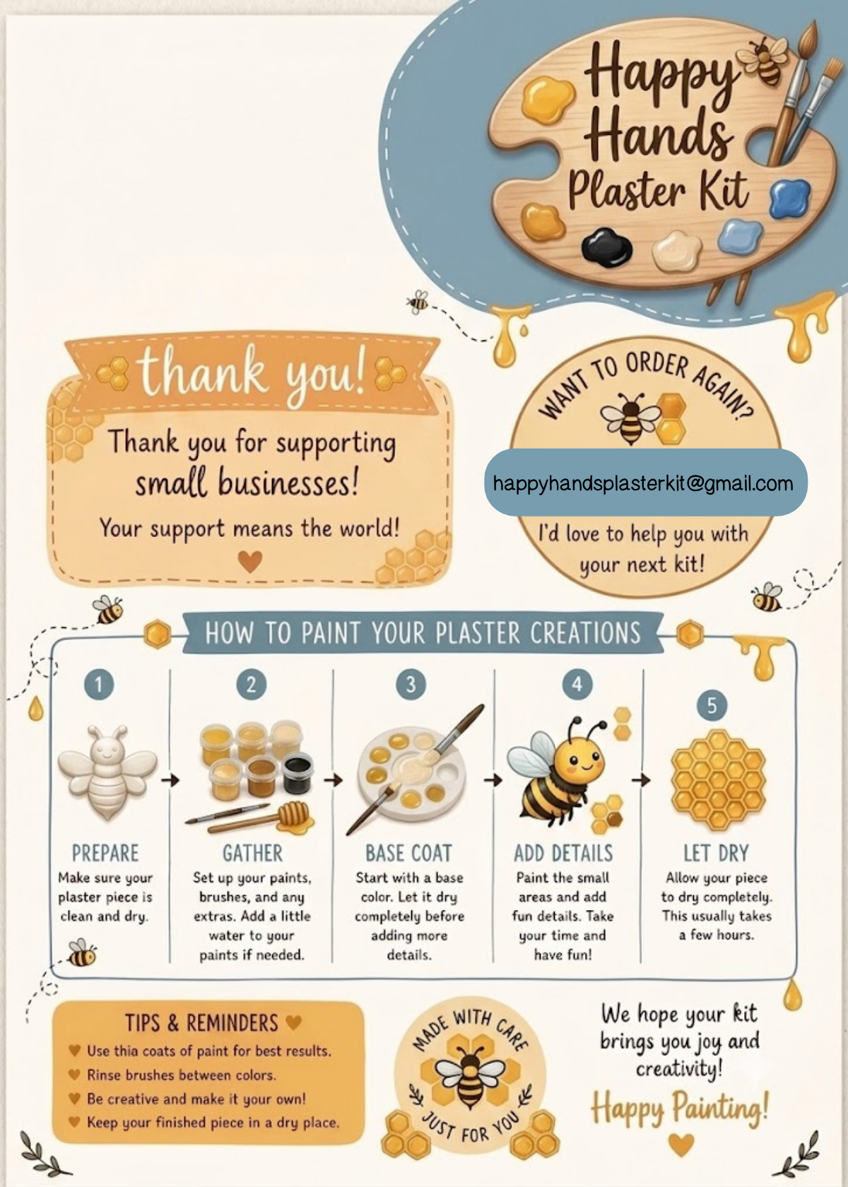 Under The Sea Party Favors Plaster Kit