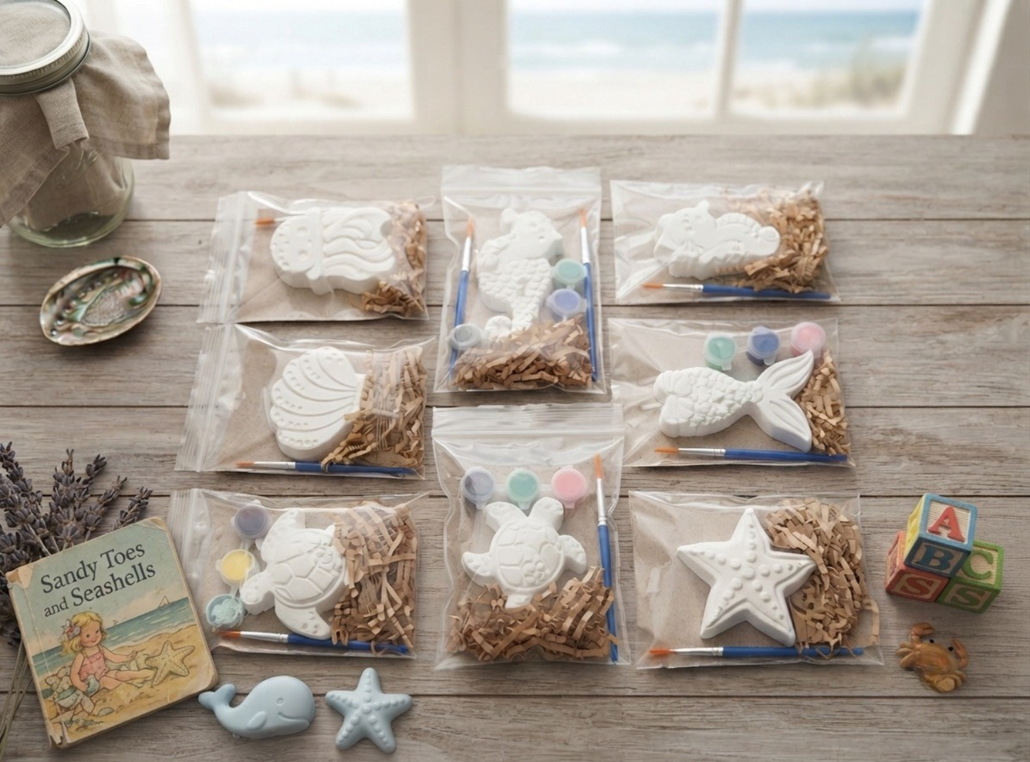 Under The Sea Party Favors Plaster Kit