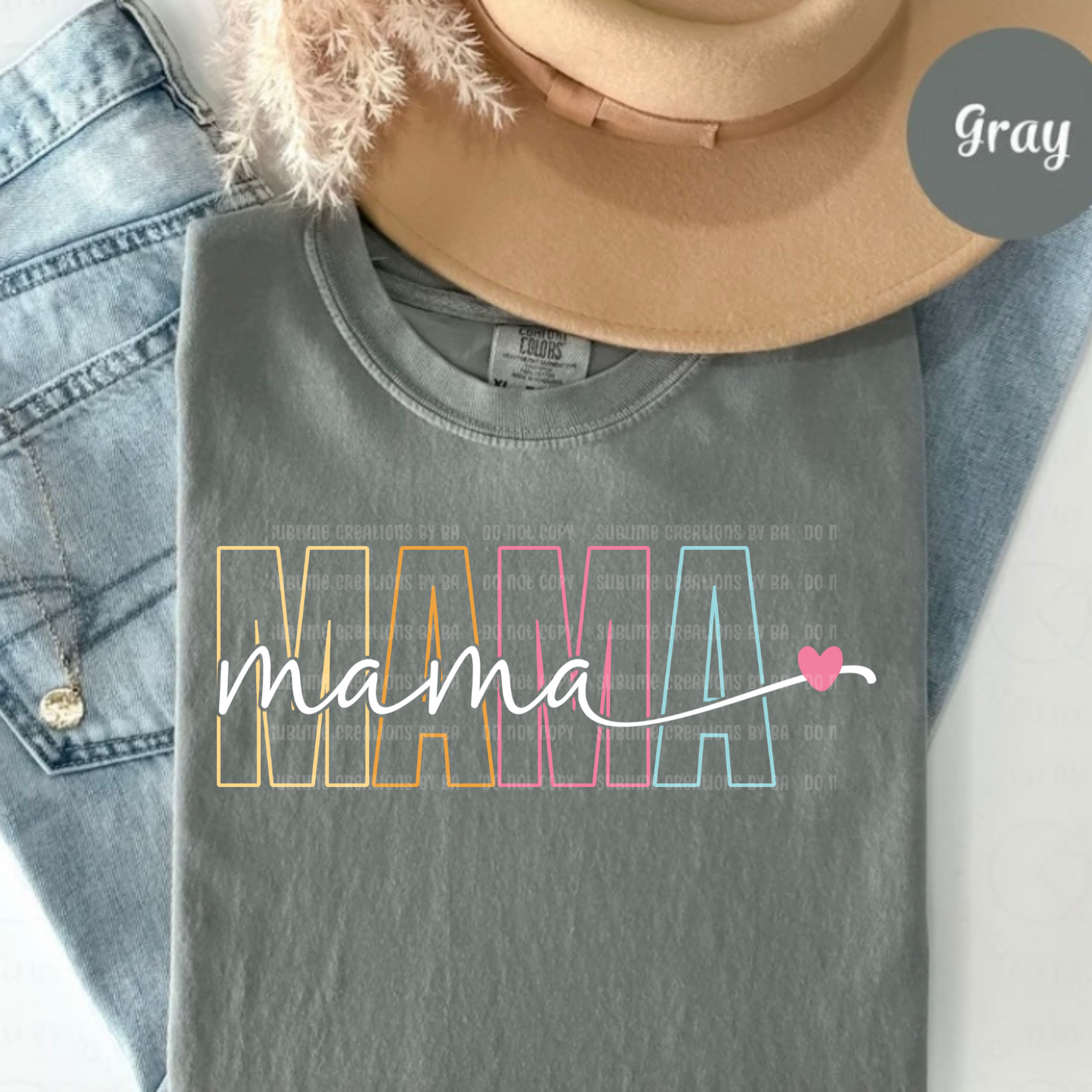 Mama Pastel CC Tee