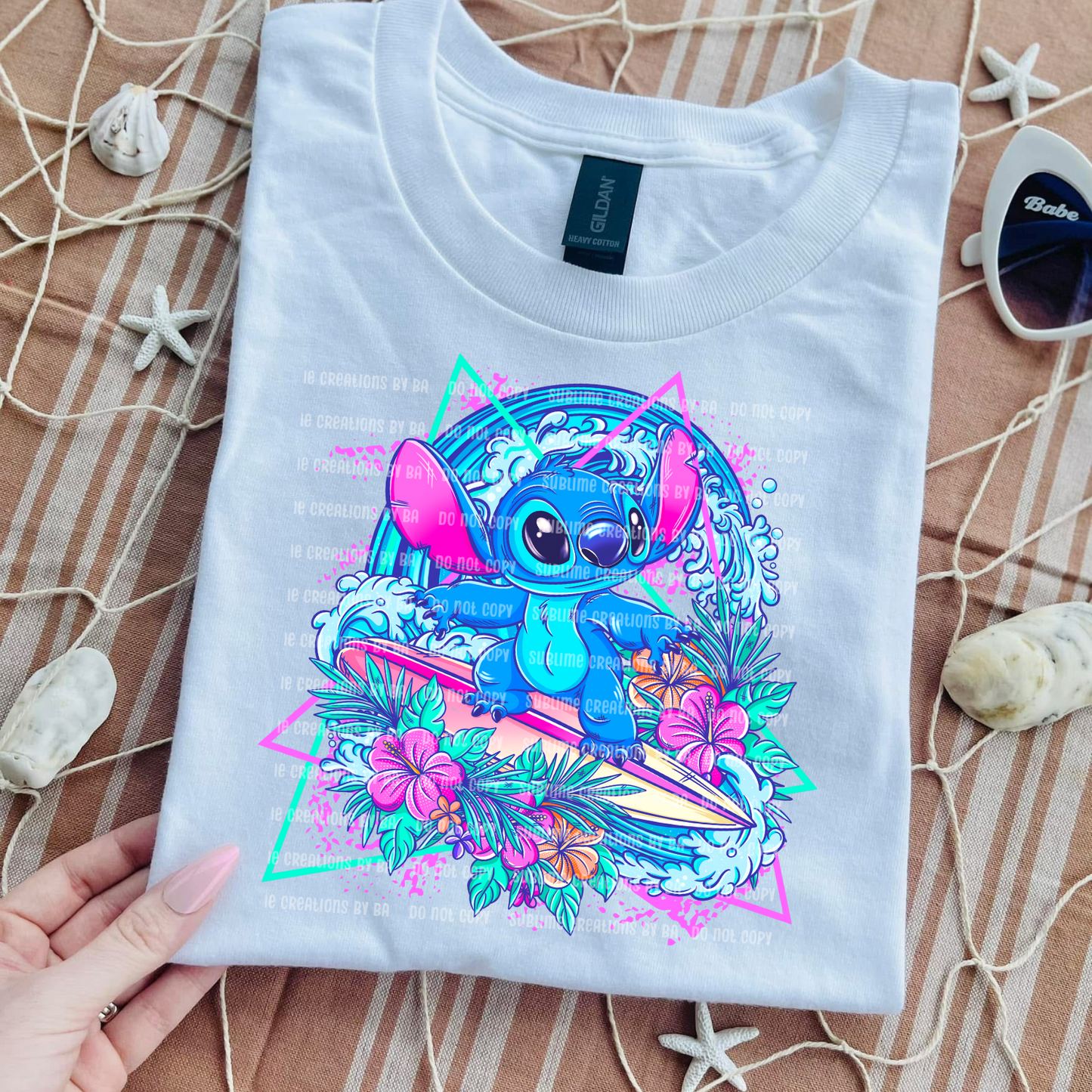 Summertime Blue Guy DTF