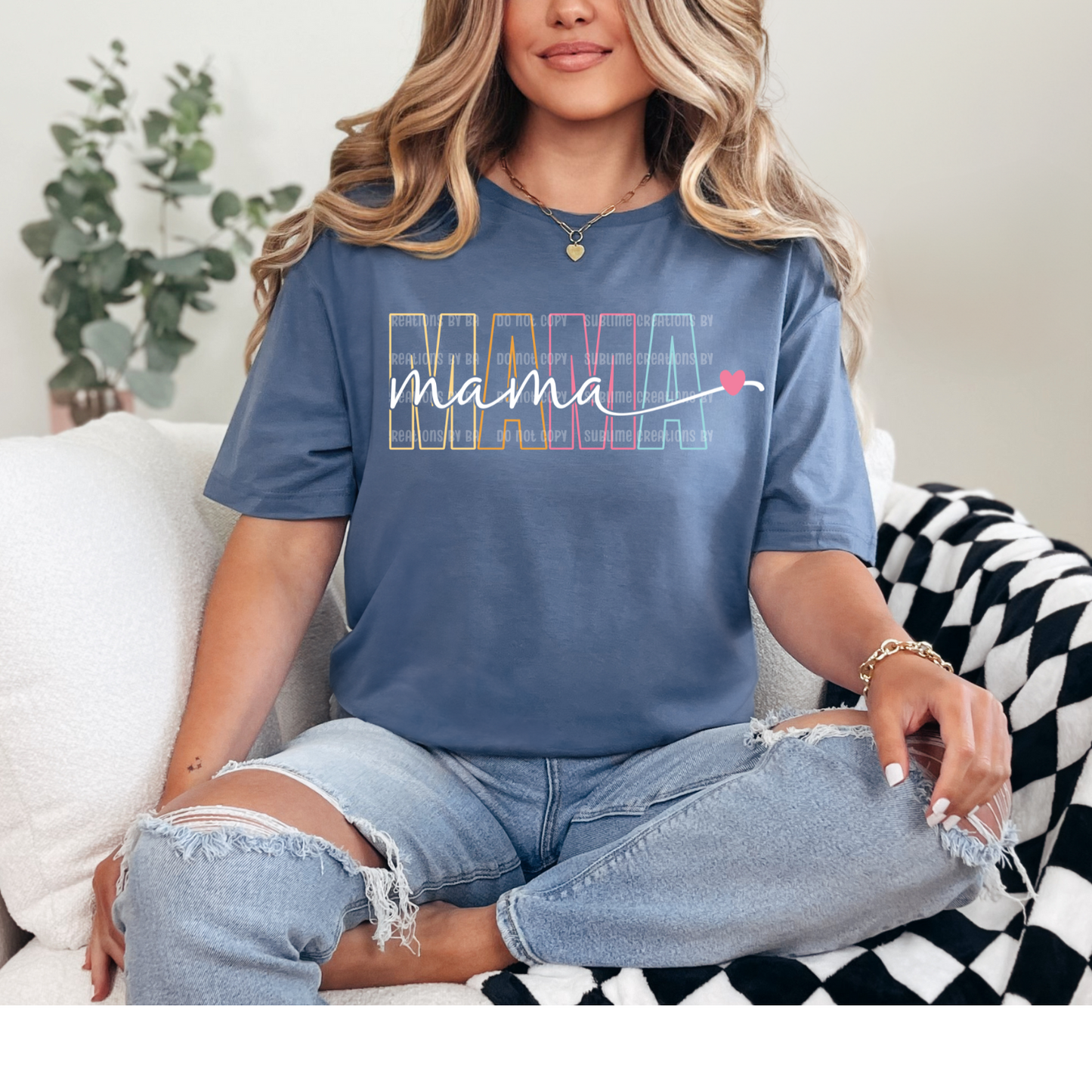 Mama Pastel Tee