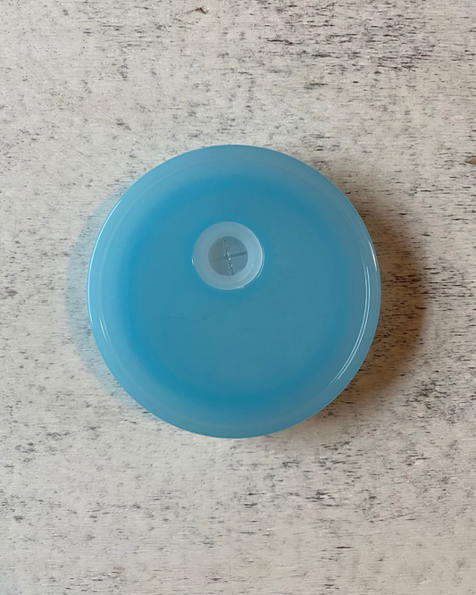 Light Blue Plastic Lid