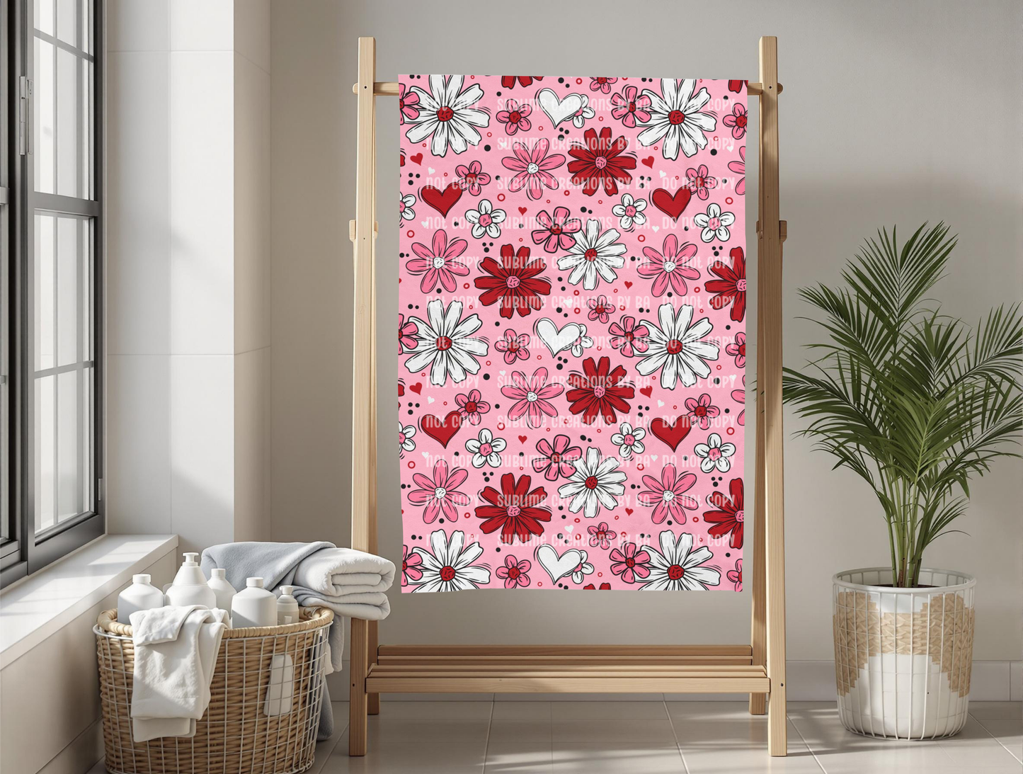 Valentine Florals Blanket