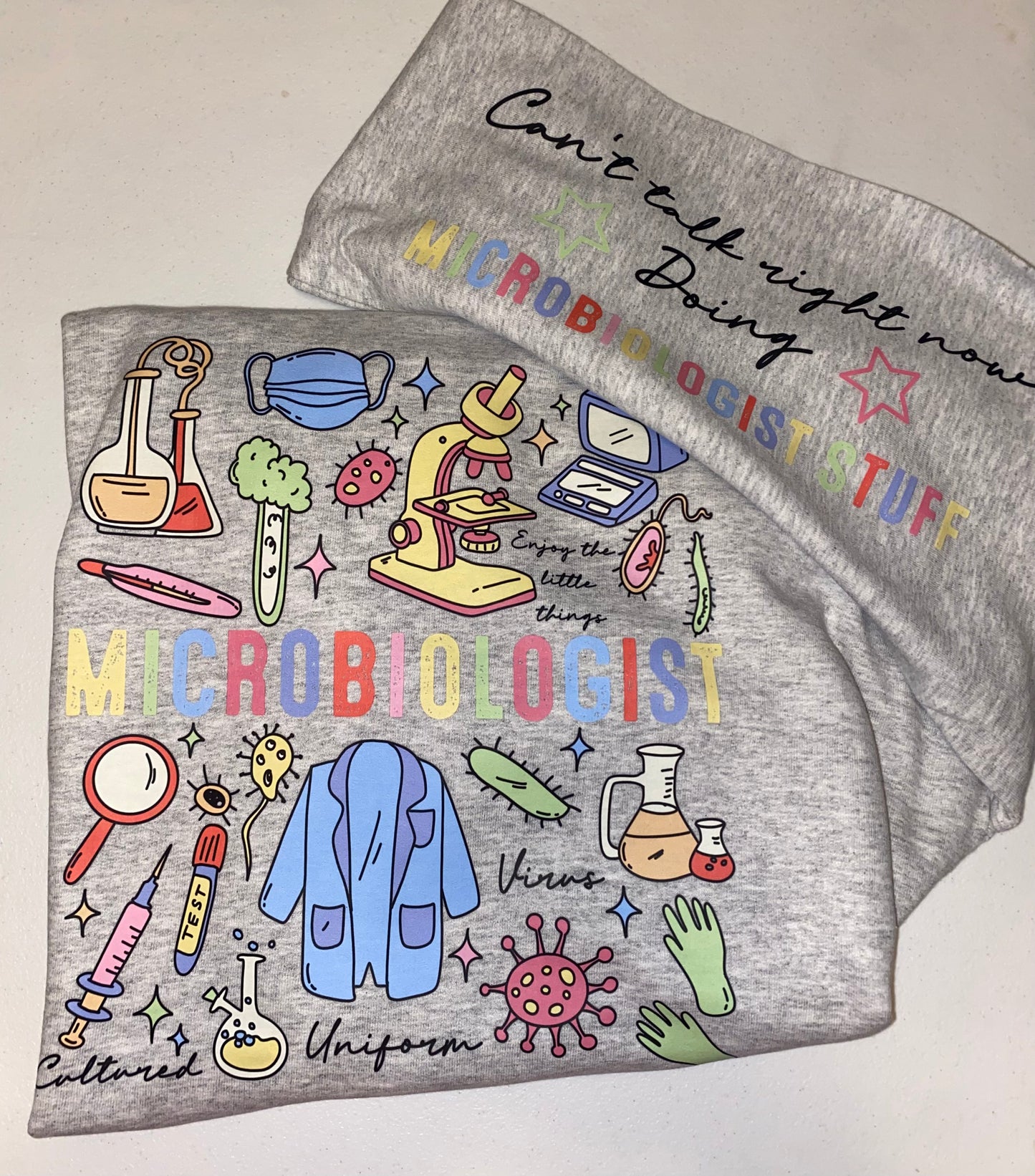 Microbiologist Doodle Occupational