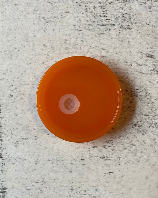 Orange Plastic Lid