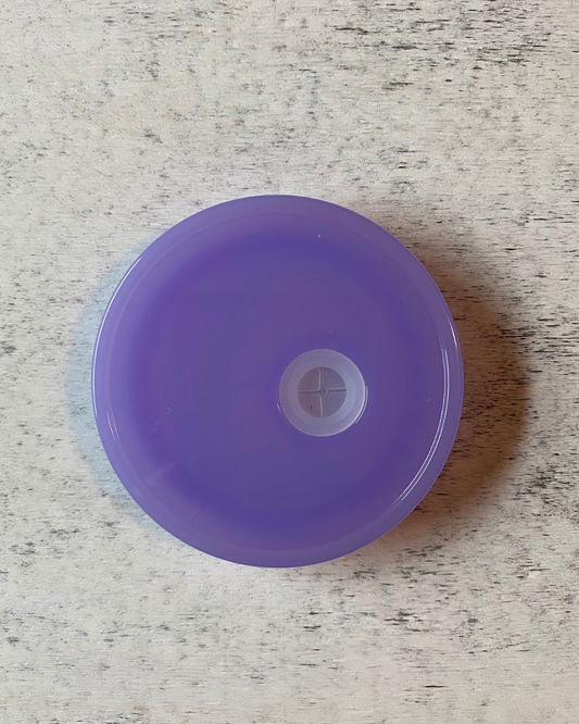 Purple Plastic Lid