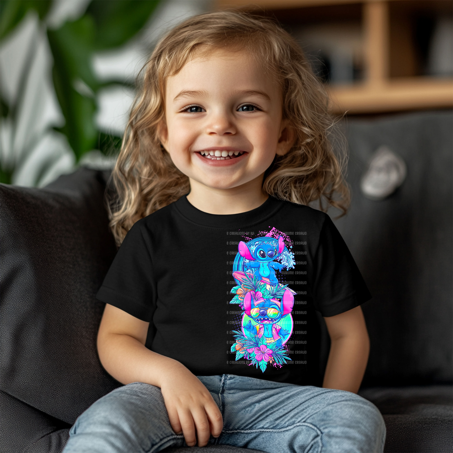 Summertime Blue Guy DTF