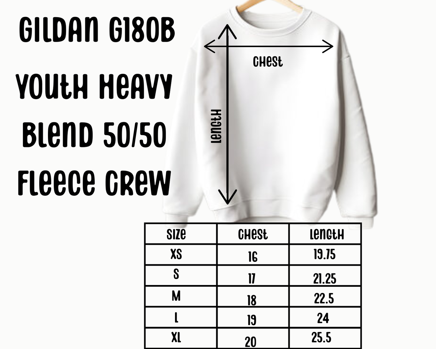 Snowman S'mores Collage Youth Sweatshirt with Sleeve Print